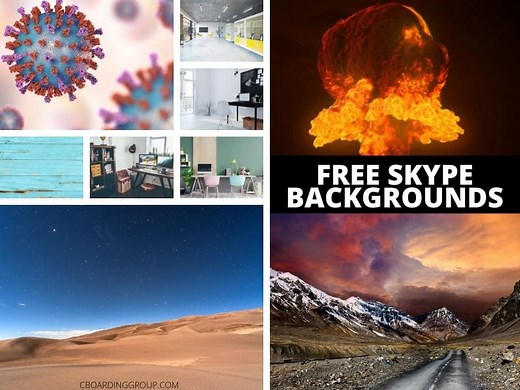 Free Virtual Backgrounds For Skype: hide your messy office - C Boarding Group - Travel, Remote Work & Reviews