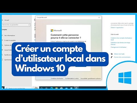 Créer un compte d’utilisateur local dans Windows 10