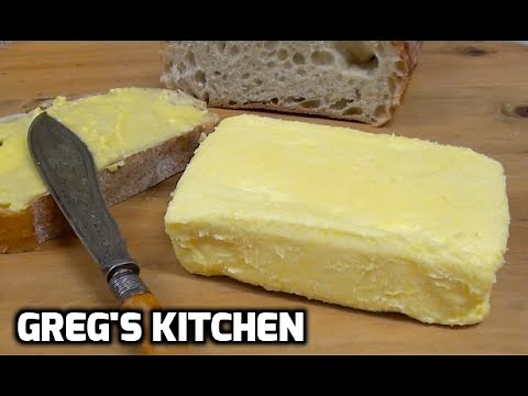 HOW TO MAKE BUTTER - EASY SPREAD BUTTER BLEND - Greg's Kitchen