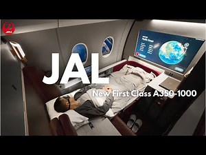 13 hour on Japan Airlines JAL New First Class A350 - Tokyo To New York Flight Review