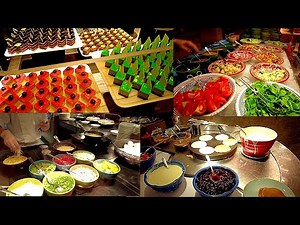 Buffet Dinner & Buffet Breakfast Grand Hyatt Hotel Restaurant Review