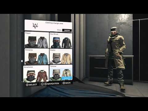 Watch Dogs - ALL Outfits Showcase