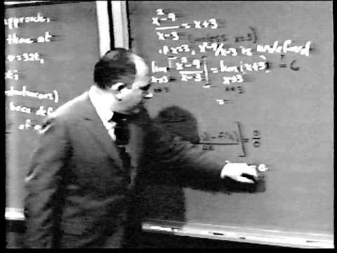 Unit I: Lec 4 | MIT Calculus Revisited: Single Variable Calculus