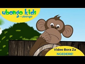 Ngedere Mjanja! | Video Bora za Ubongo Kids | Katuni za Kiswahili