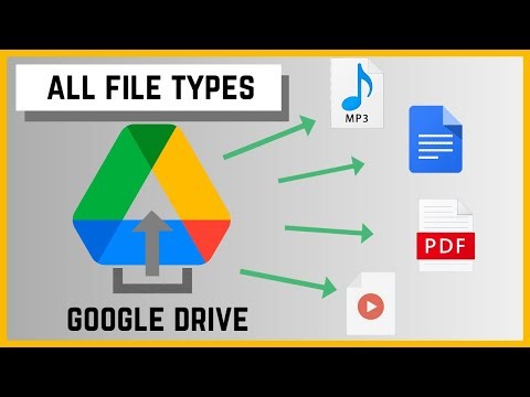 How to Share All File Types on Google Drive Laptop/PC