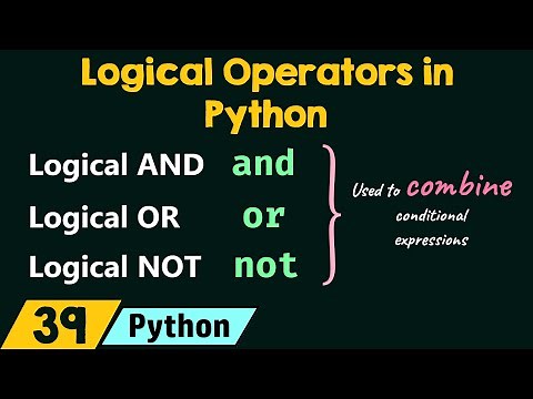 Logical Operators in Python