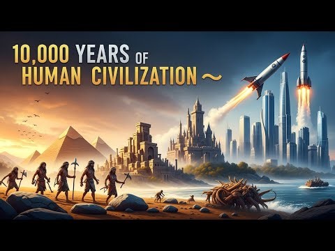 How Human Civilization Evolved Over 10,000 Years - From Past to Present