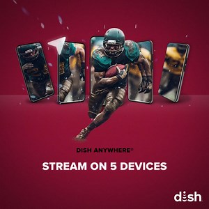 Stream on up to 5 devices at no extra cost with the DISH Anywhere® app. Get TV worth switching for. | DISH