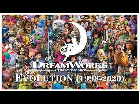 Dreamworks Animation Evolution (1998-2022)