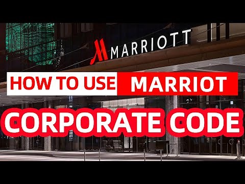 How To Use Marriott Corporate Codes To Book Hotel More Cheaply | Get HUGE SECRET With Travel Hack