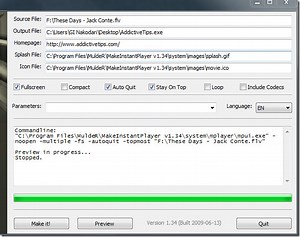 Convert Any Video File Into Self-Running Executable (.Exe) Player