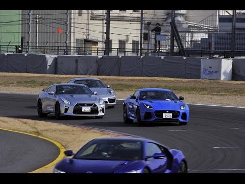 [CAR TOP TV Episode 9] A serious race between five of the latest supercars! New super car battle