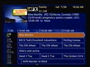 DirecTV Digital Guide/Channel Flipping - July 30, 2005