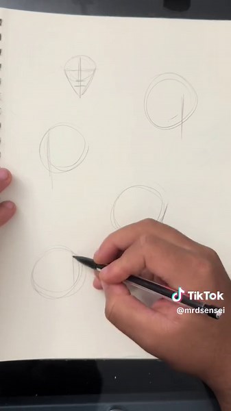 EASILY draw heads from different angles— free sauce #art #drawing #arttutorial