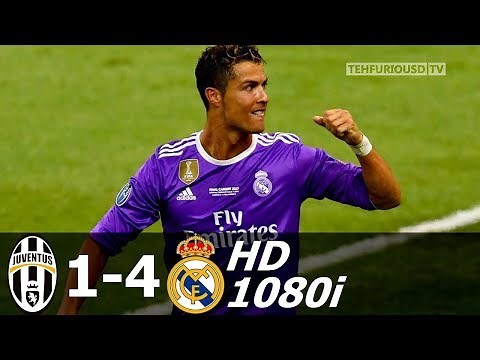 Juventus vs Real Madrid 1 4 UHD 4k UCL Final 2017 Full Highlights English Commentary