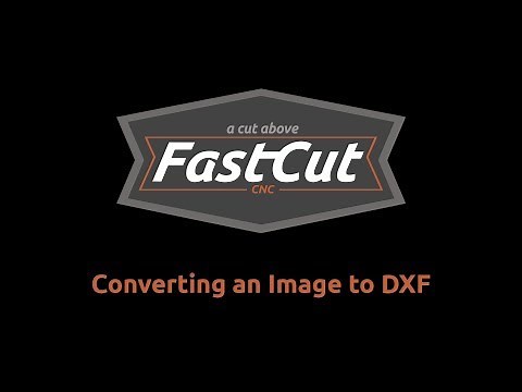 Converting an image to DXF
