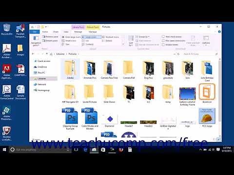 Windows 10 Tutorial Managing Libraries in Windows 10 Microsoft Training