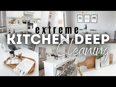 *EXTREME* KITCHEN DEEP CLEANING | NEW CLEANING TIPS & TRICKS | KITCHEN CLEANING MOTIVATION 2021