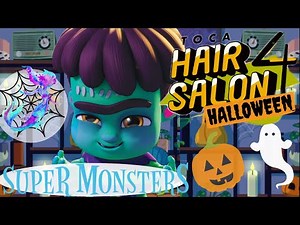TOCA HAIR SALON 4 - Super Monsters: How to Make: Frankie Mash!