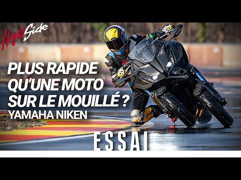 ESSAI : Yamaha Niken - Plus rapide qu'une moto sous la pluie ?