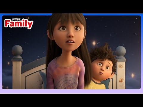 Stevie and Elliot's Night Flight Adventure | In Your Dreams | Netflix Family