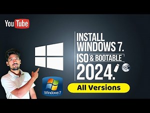 How to Install Windows 7 | Download Win 7 ISO File with All Versions| Create Bootable USB | Hindi