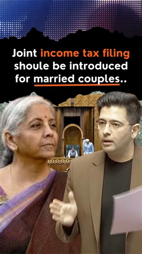Why Single-Earner Families Pay MORE Tax in India? 🏛️ #raghavchadha