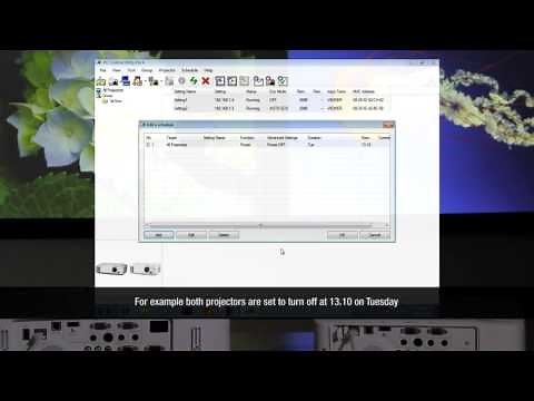 NEC Projector Control and Monitoring