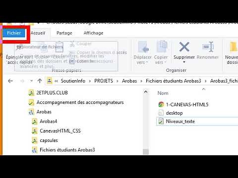 Afficher les extensions de fichiers sous Windows 10