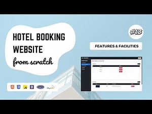 13 - Hotel Booking Website using PHP and MySQL | Features & Facilities Section