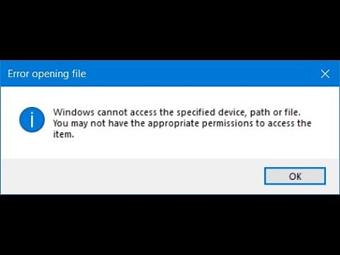 [修正済み] Windowsは指定されたデバイス、パス