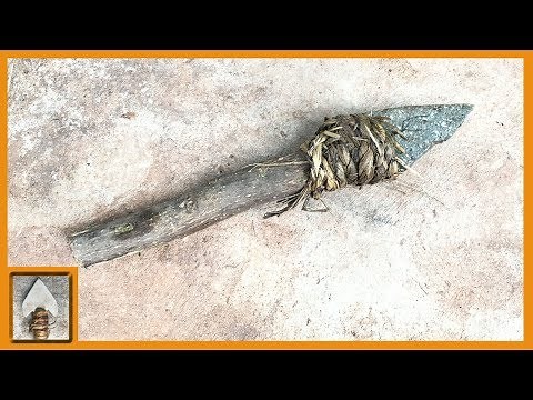 Primitive Technology - How to make a Stone Knife