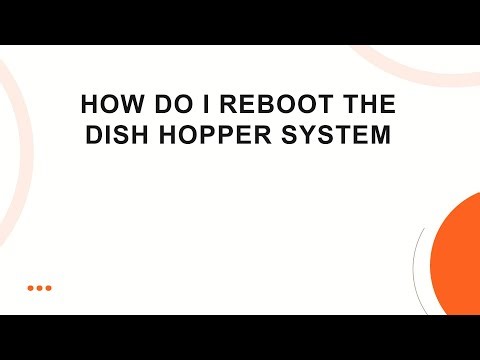 How do I reboot the DISH Hopper system