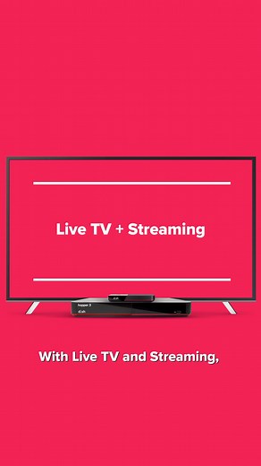 Watching your favorite streaming apps is an easy lift with all in one live TV Streaming from DISH. | DISH