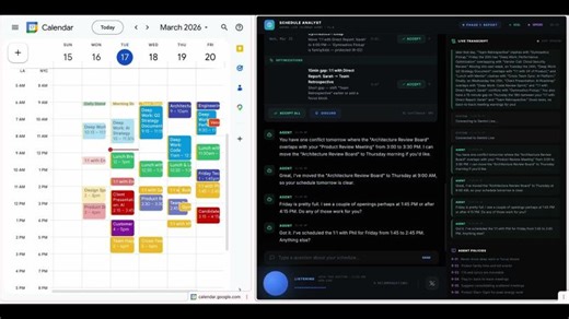 Building a Voice-First Calendar Agent with Gemini Live API | Jessica Kosturko posted on the topic | LinkedIn