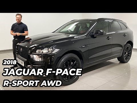 2018 Jaguar F-Pace 2.0 R-Sport AWD