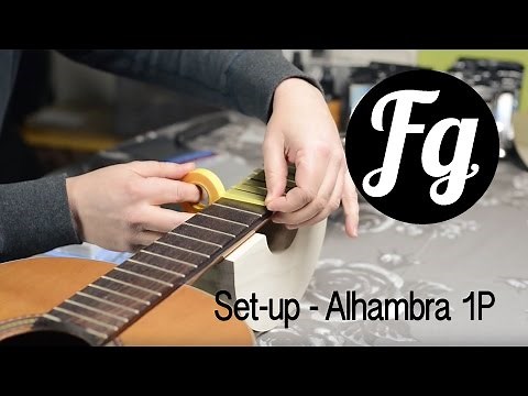 Classical Guitar Setup - Alhambra 1P