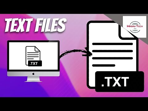 How to Create a TXT File on Mac