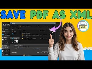 How To Save PDF As XML | Step-by-Step Guide (2025)