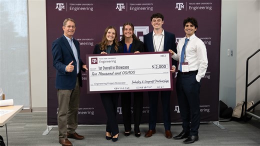 Students Showcase Aggie Core Values at 2025 Engineering Project Showcase
