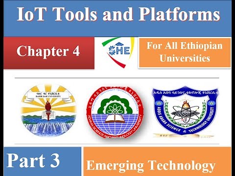 Emerging Technology: chapter - 4 || part - 3: IoT Tools and Platforms.