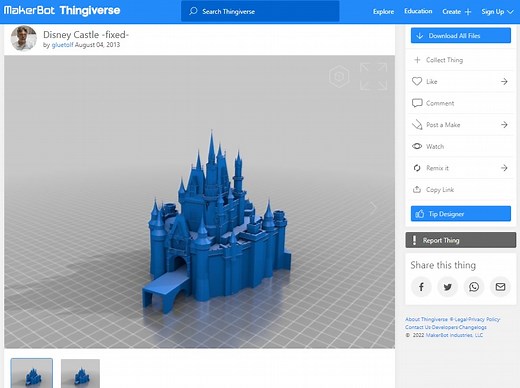 30 Best Disney 3D Prints - 3D Printer Files (Free)