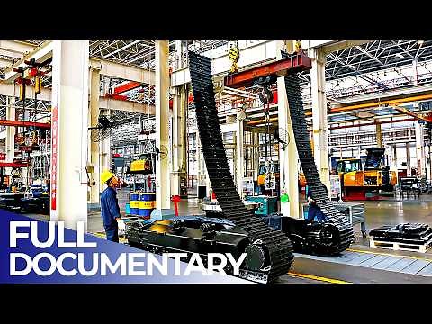 Massive Excavator Manufacturing: Inside Sany's Mega Factory | FD Engineering