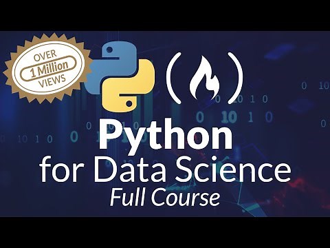 Python for Data Science - Course for Beginners (Learn Python, Pandas, NumPy, Matplotlib)