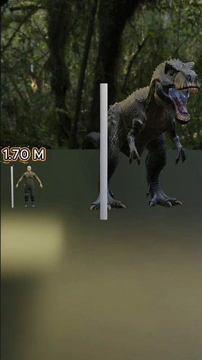 Human vs T-Rex — The Size Difference Is INSANE!