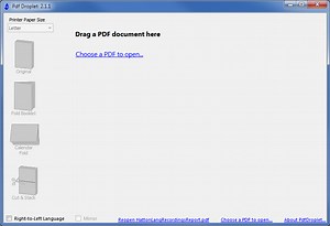 PdfDroplet - PDF Booklet Creator Tool