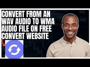 How to convert from WAV audio to WMA audio file on FreeConvert website