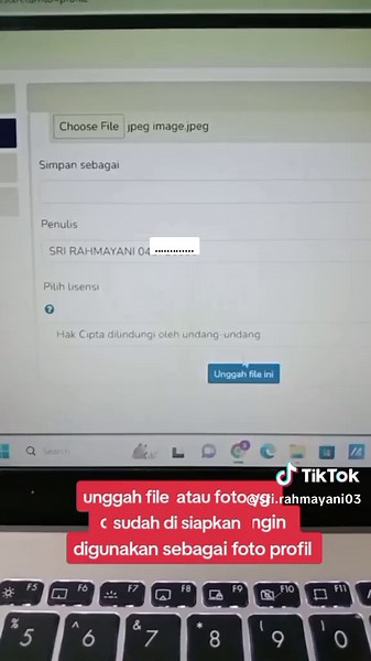 Tutorial Mengganti Foto Profil di E-learning UT