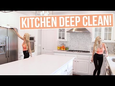 How to Deep Clean Your Kitchen! Natural + Easy