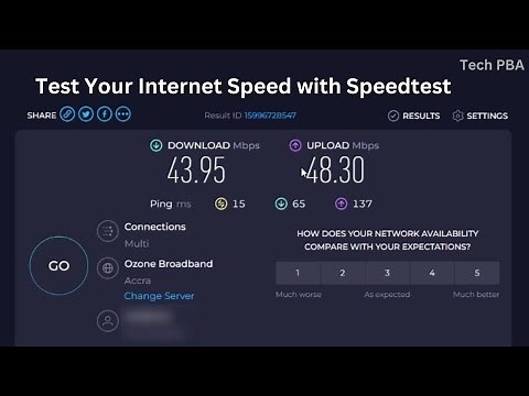 How to test your internet speed with speedtest | How to test your internet download and upload speed